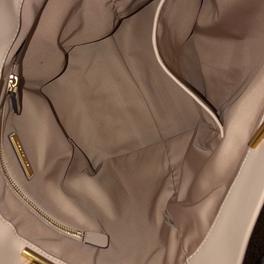 Tory Burch Pink Quilted Leather Tote with Gold Hardware - Picture 7 of 7